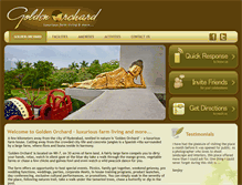 Tablet Screenshot of goldenorchard.in